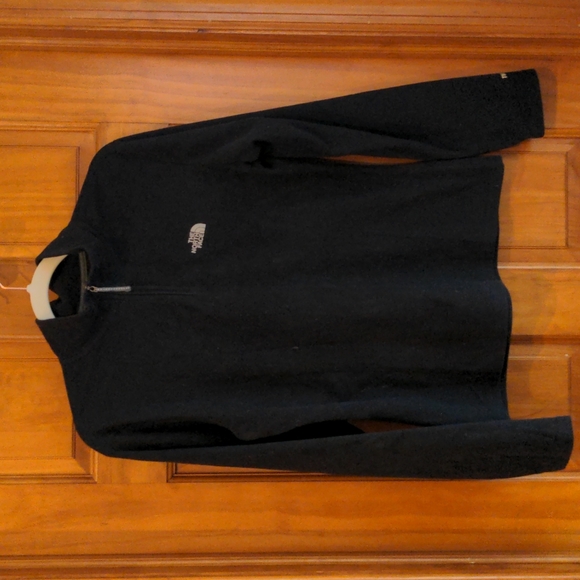 The North Face Tops - Vintage black TNF 1/4zip TKA100 fleece
